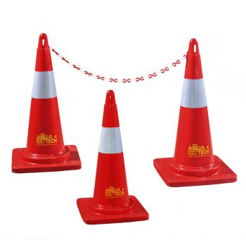 Traffic Cone with chain