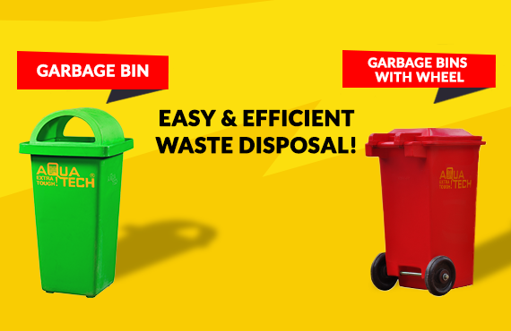 Buy Plastic Dustbins & Garbage Bins Online